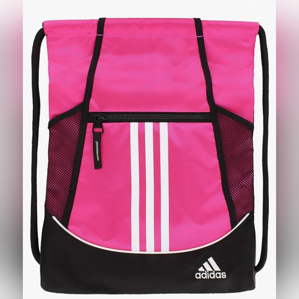 NEW Adidas Drawstring Backpack - Picture 2 of 3